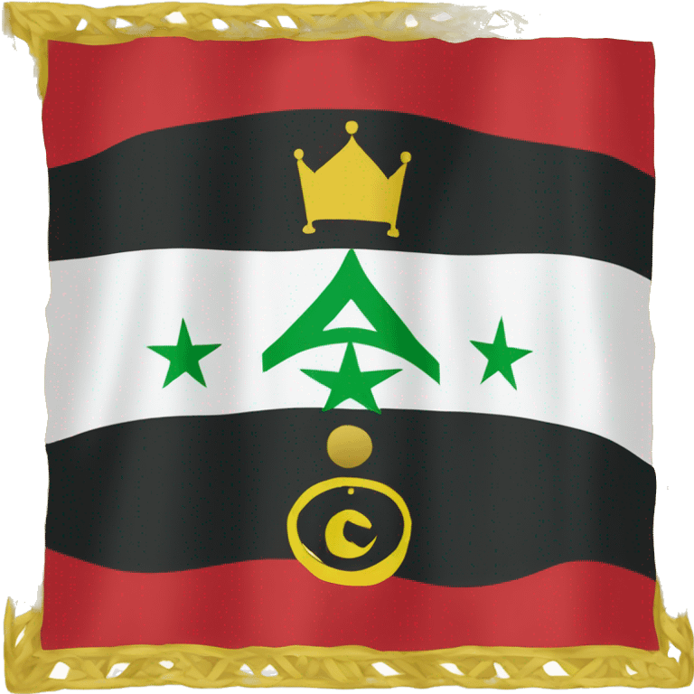 Hijaz hashemite Kingdom flag emoji