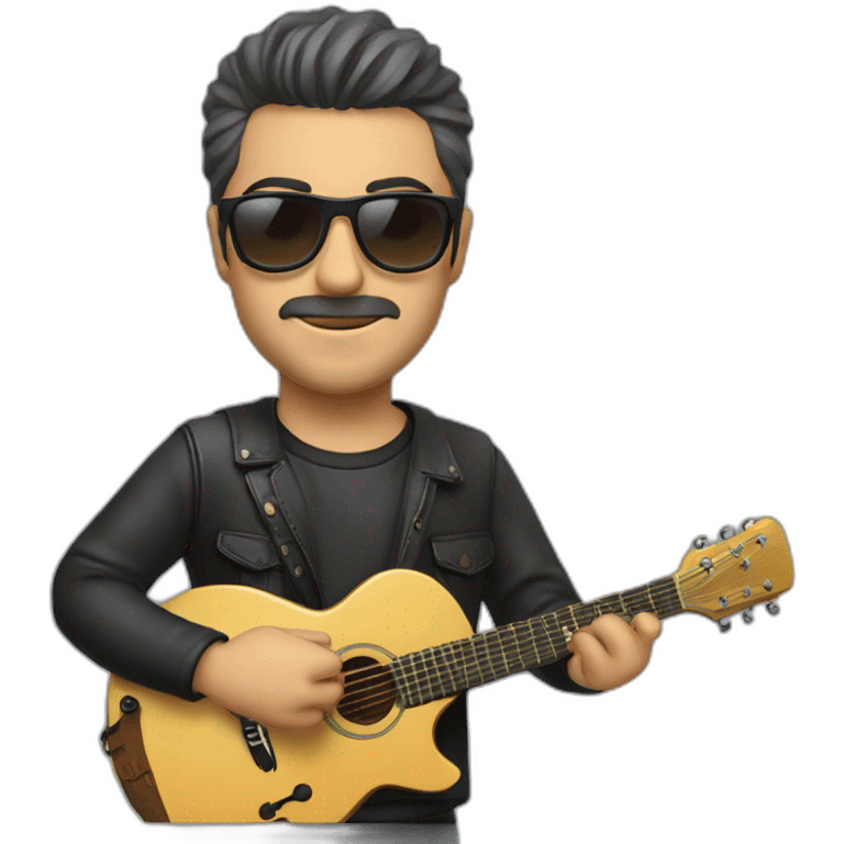 yavuz çetin playin guitar emoji