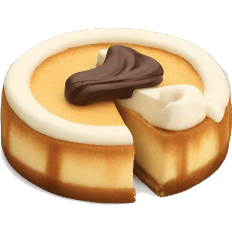 Churro Cheesecake  emoji