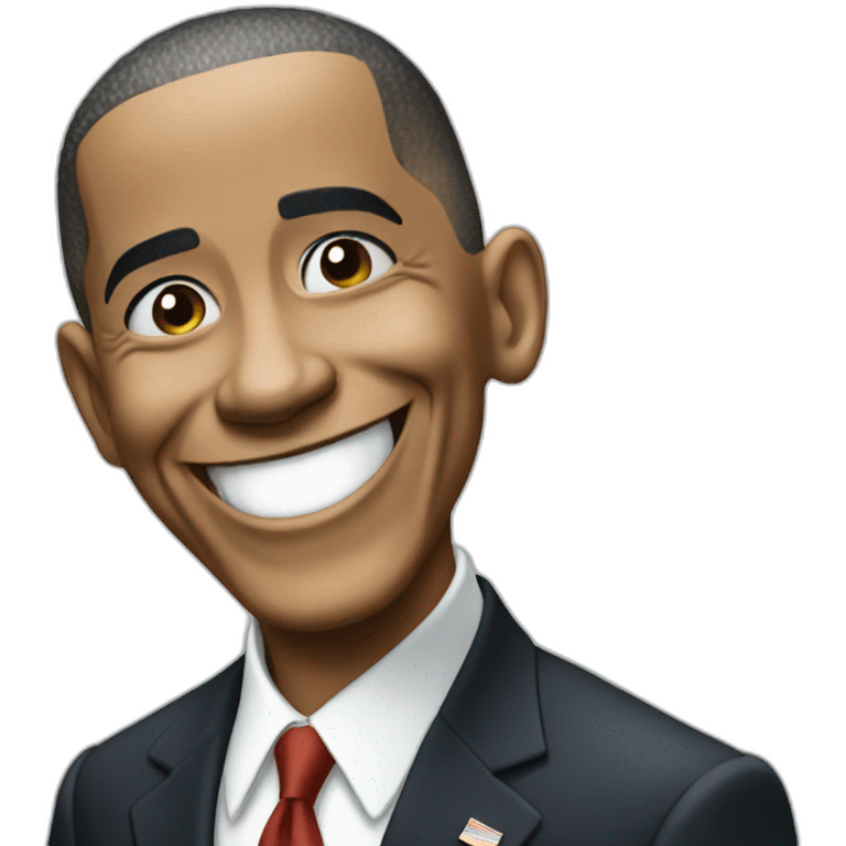 happy obama emoji