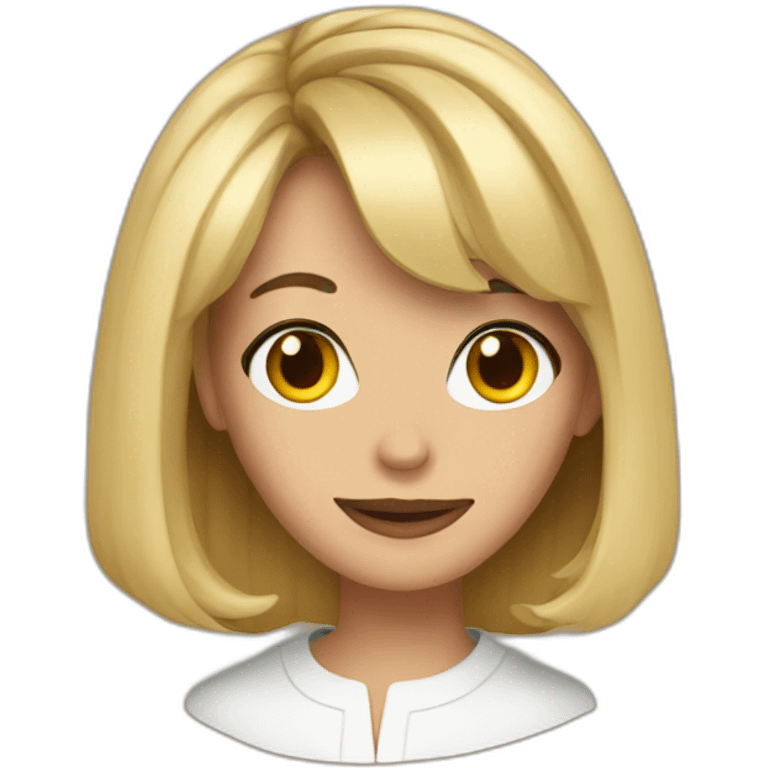 Emanuelle Macron emoji