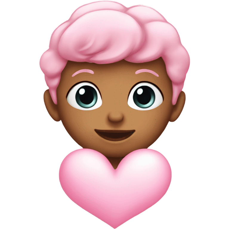 baby pink heart emoji