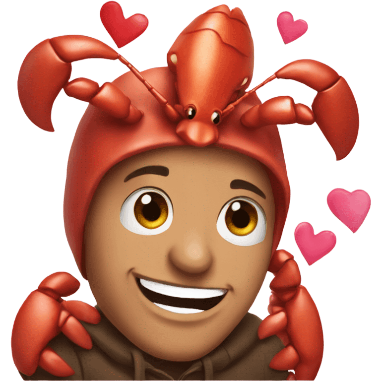 lobster valentine emoji