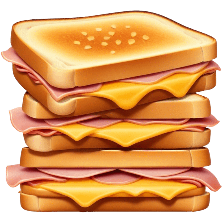 Grilled ham cheese sandwich emoji