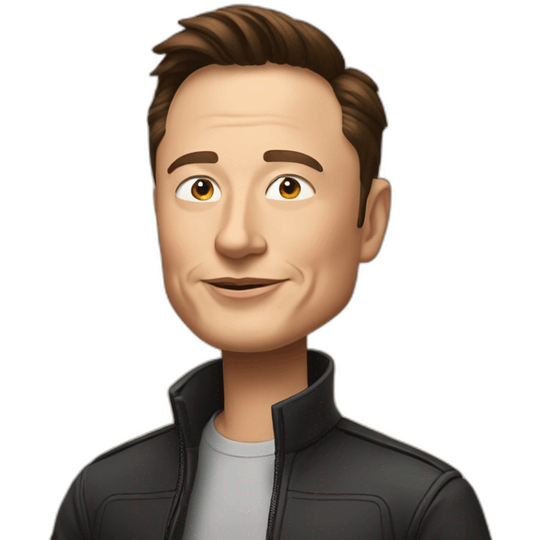 Elon Musk emoji