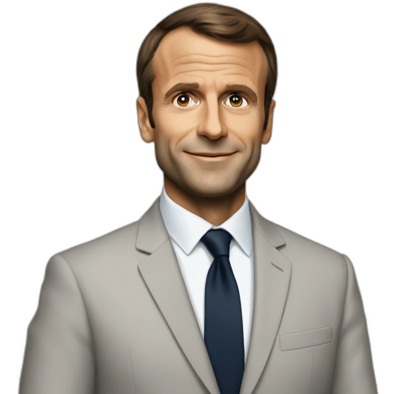 Emanuel Macron emoji