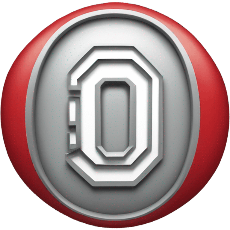 The Ohio State Football logo emoji