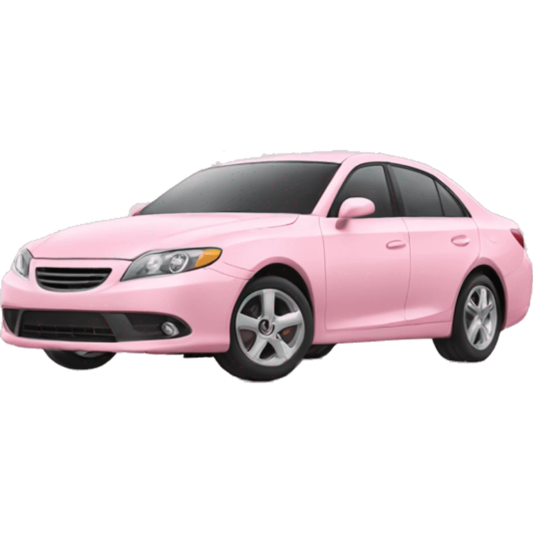 light pink car emoji