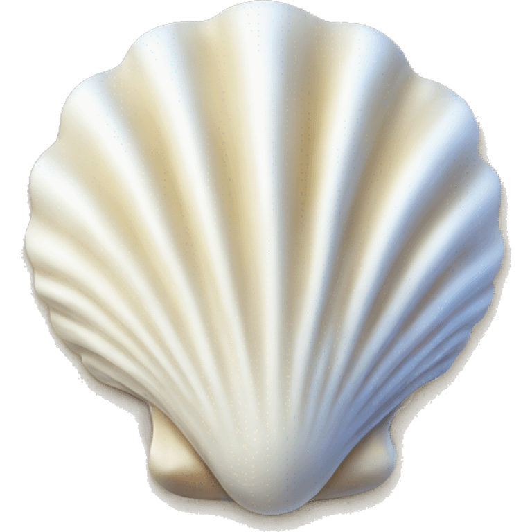 white seashell emoji