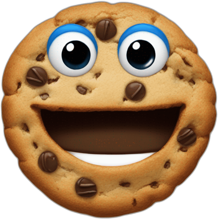 Cookie monster emoji