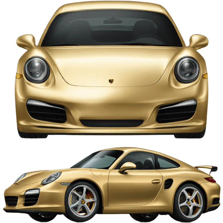 I want gold porshe emoji