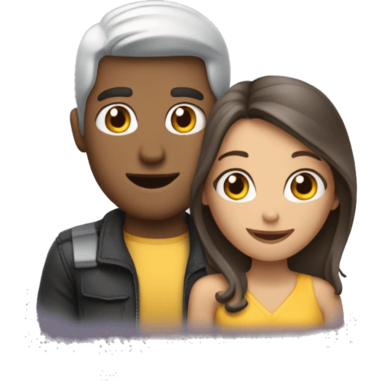 booking date a guy and a girl emoji