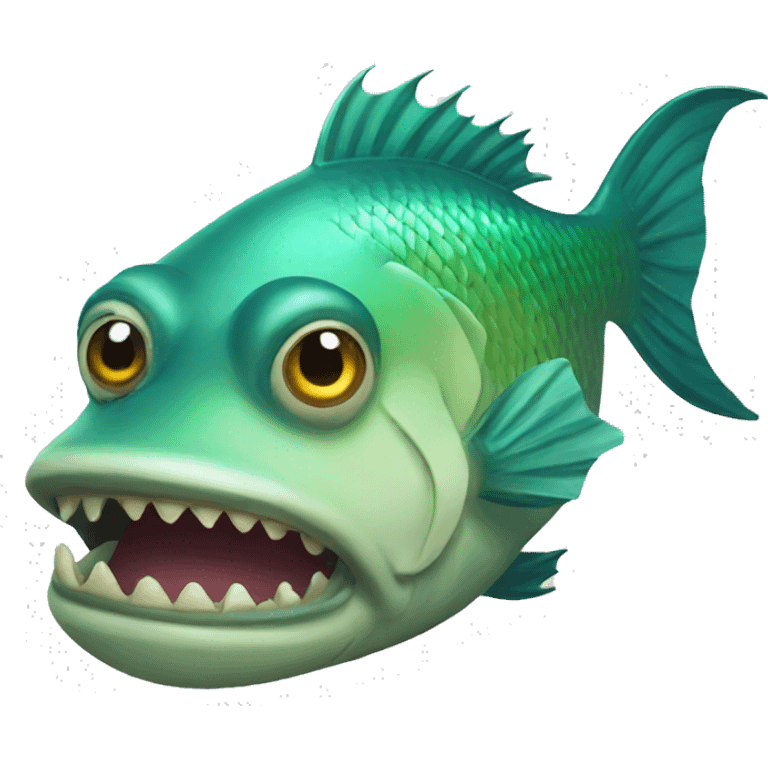 monster fish emoji