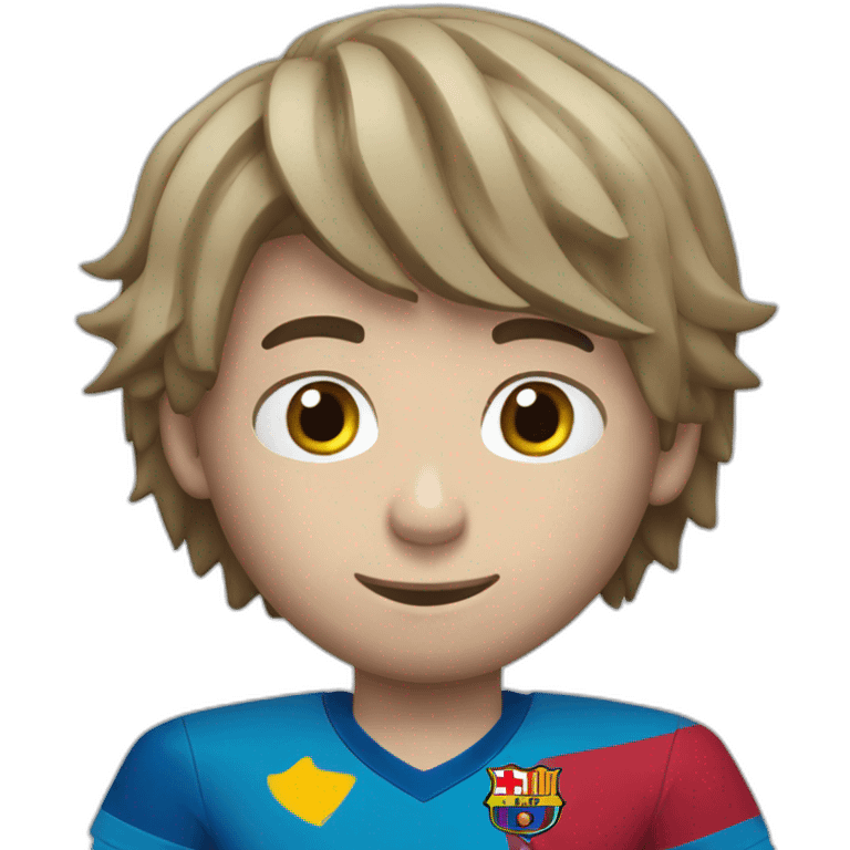 Messi avec la coupe du monde emoji