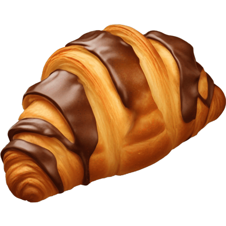 chocolate croissant emoji