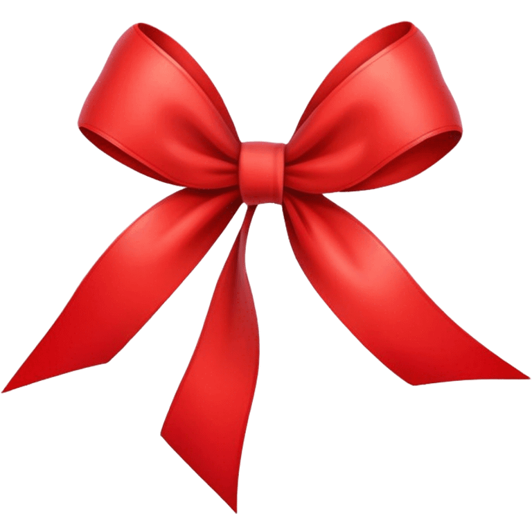 Red bow emoji