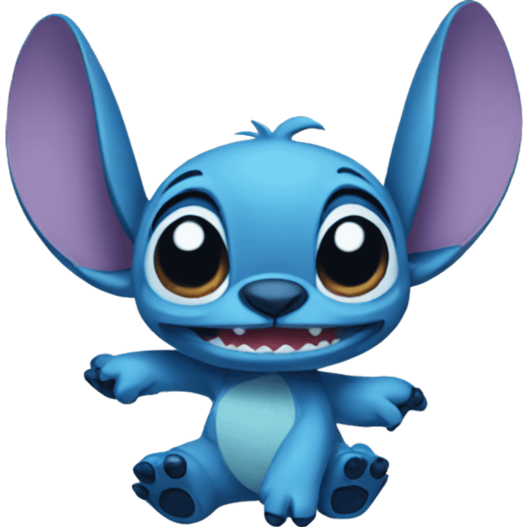 Stitch noel emoji