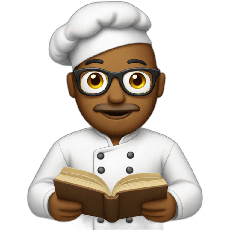 reading chef emoji