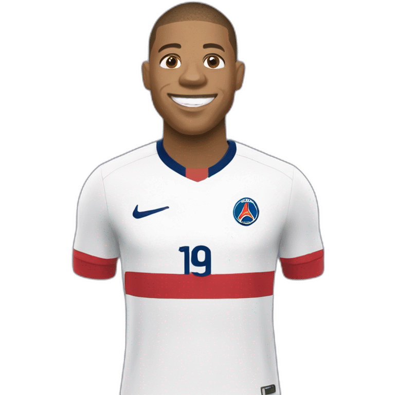 Mbappe qui rigole emoji