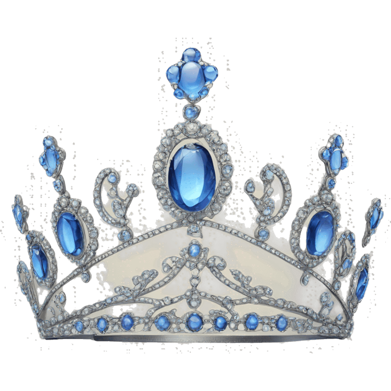 1920 style tiara  emoji