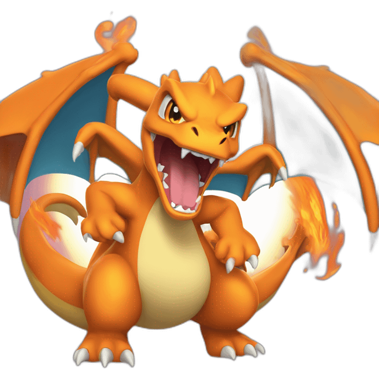 charizard roaring emoji