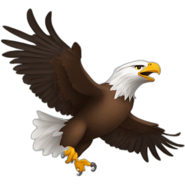 flying eagle emoji