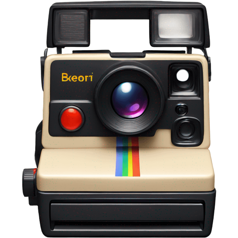 Polaroid camera emoji