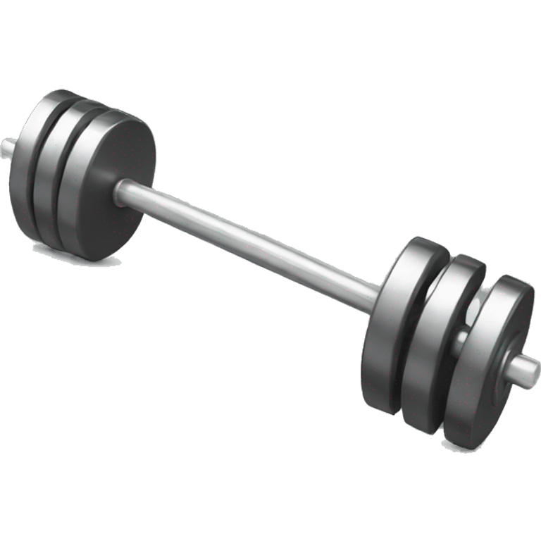 barbell bar emoji