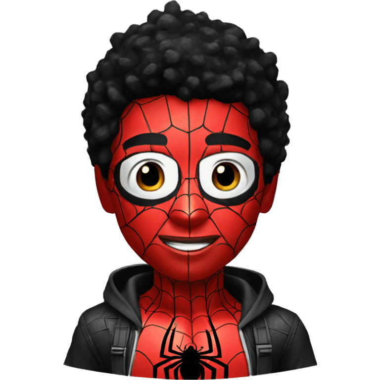 Spiderman miles morales  emoji