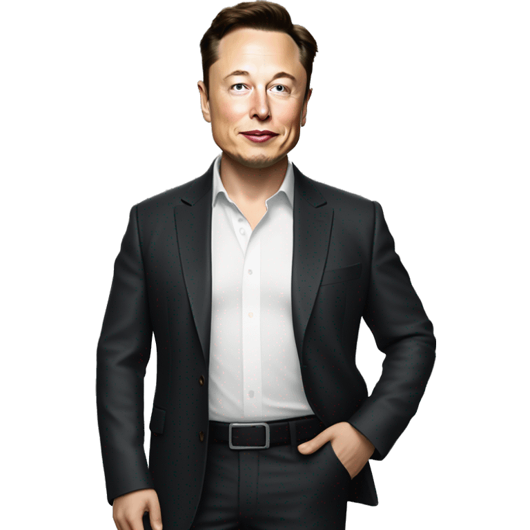 Elon Musk qui joue emoji