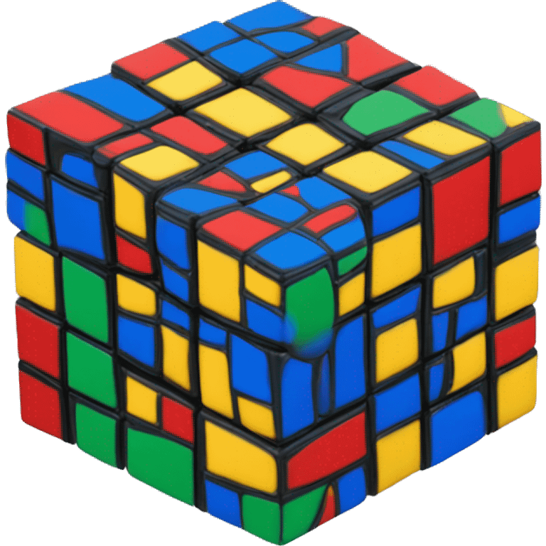 Rubik's Cube emoji