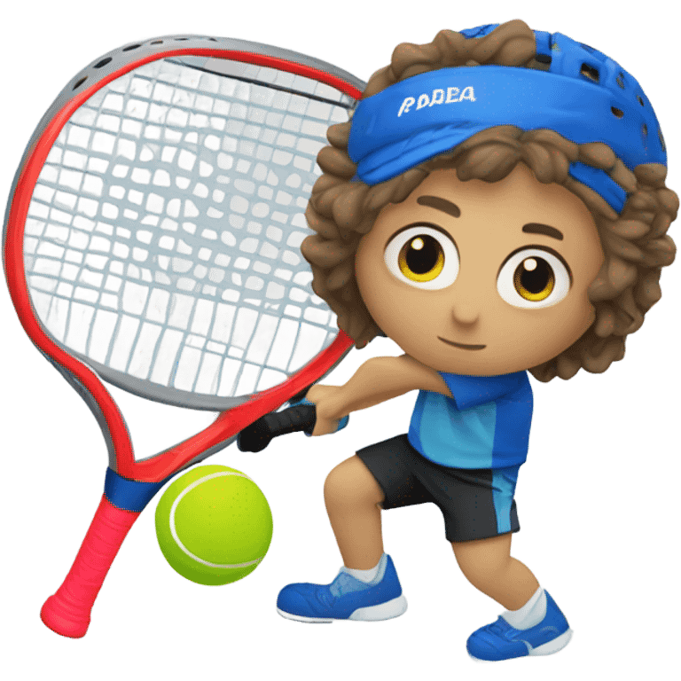 Padel partners emoji