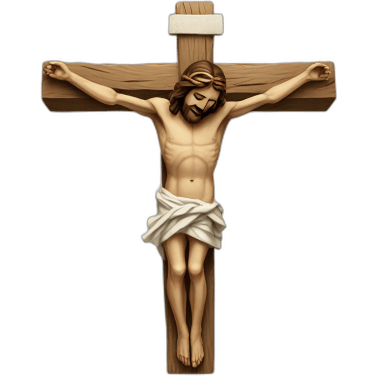 Crucified Jesus emoji