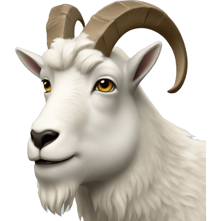 Mountain goat emoji