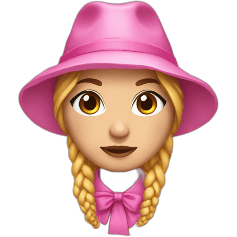 Lazo rosa emoji