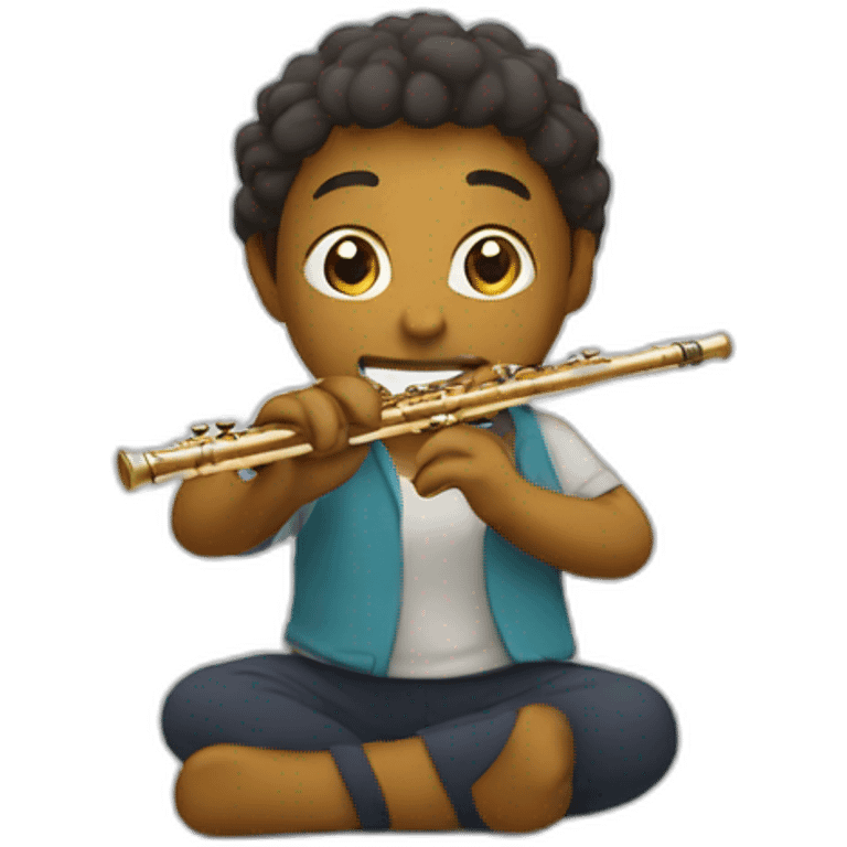 Lizoo playing a flute emoji