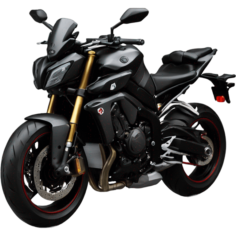 Yamaha mt 10 bike black emoji