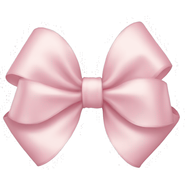 light pink bow emoji