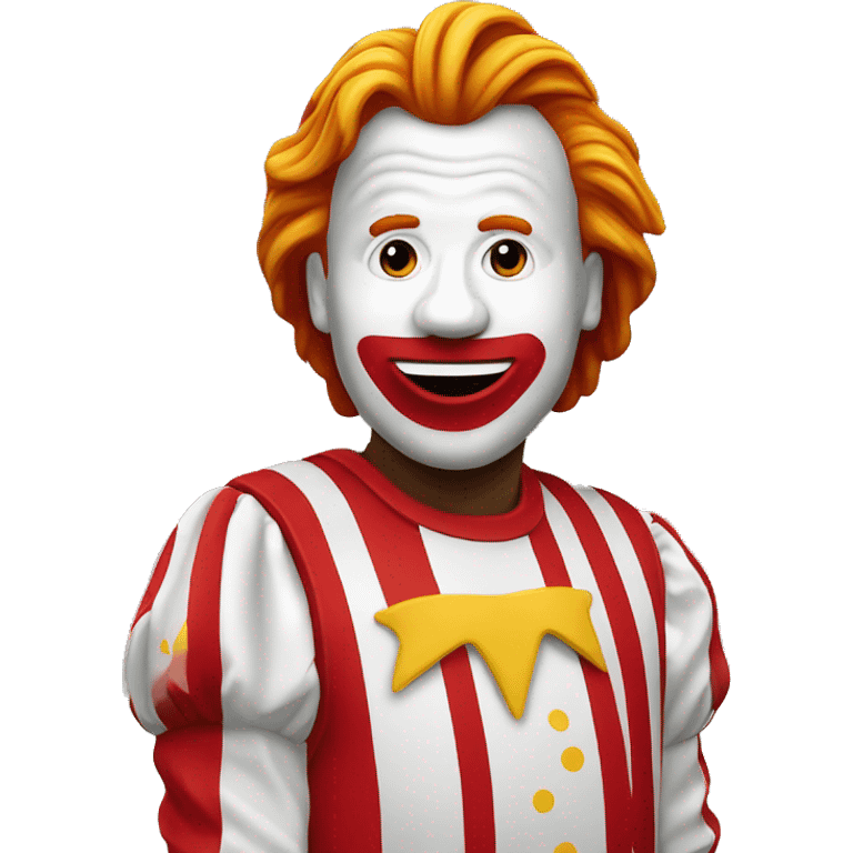 Ronald McDonald  emoji