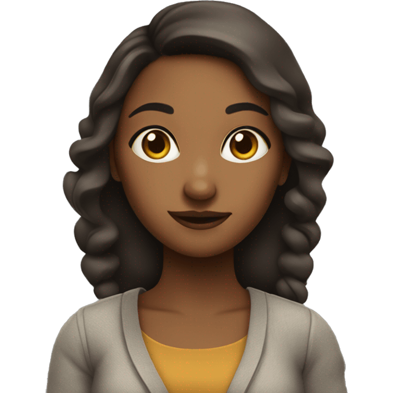 Sassy Brown girl holding money emoji