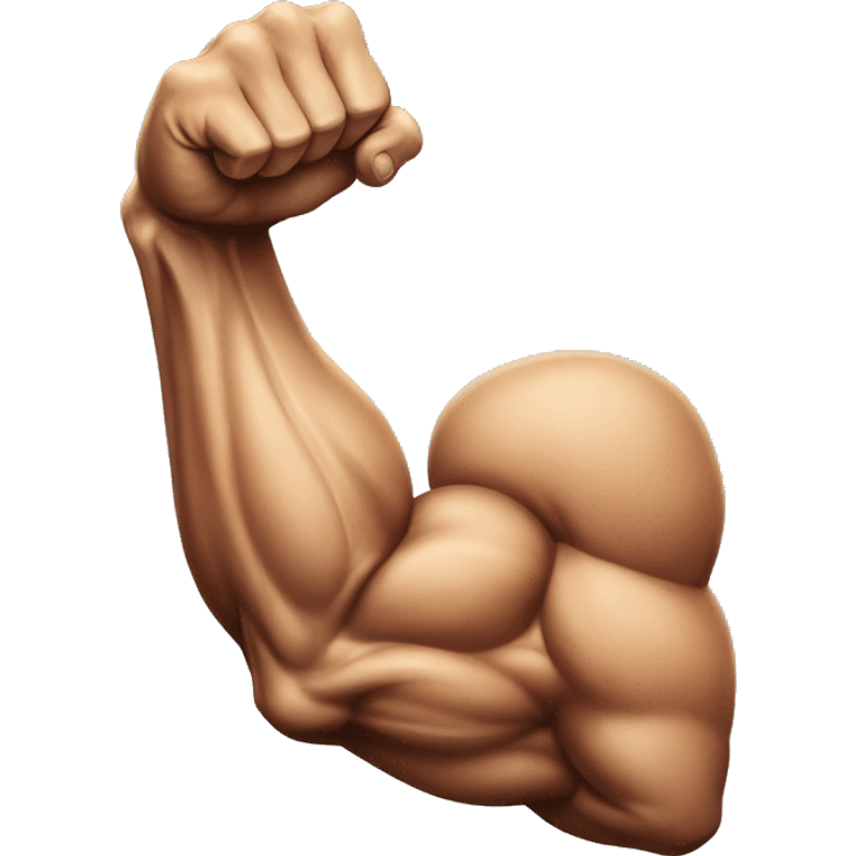 a muscular arm emoji