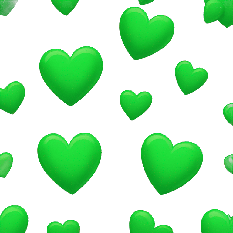 Green heart emoji