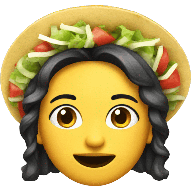 Coquette taco emoji