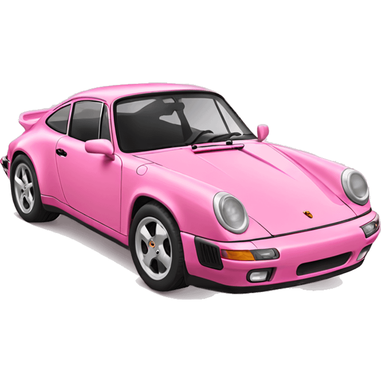 pink porsche  emoji