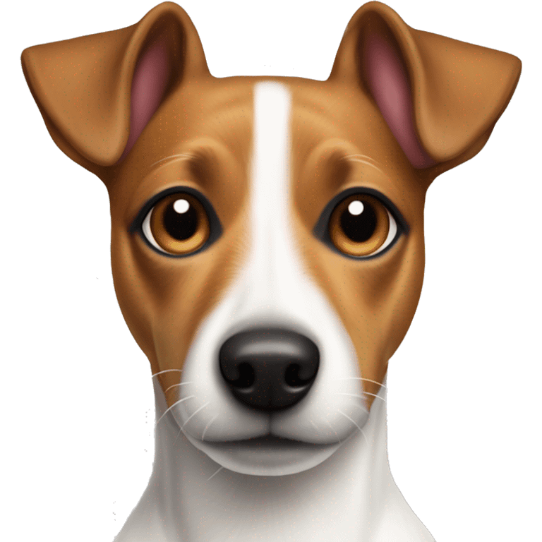  jack russell tutto bianco pinscher emoji