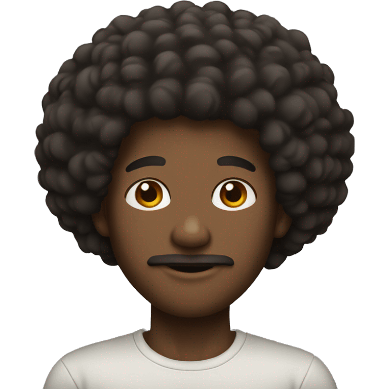 Afro men  emoji