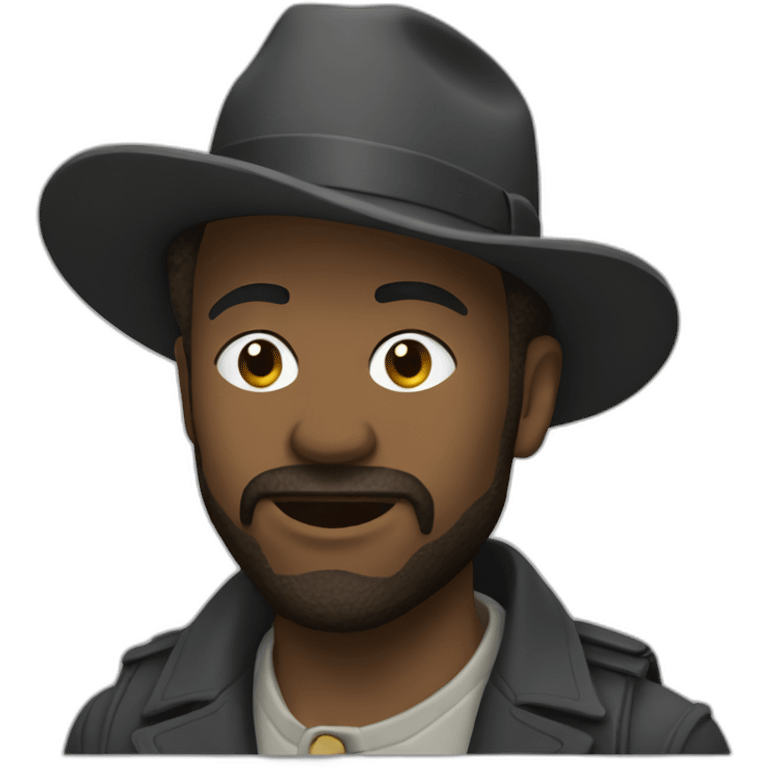 Django fighting with trains emoji