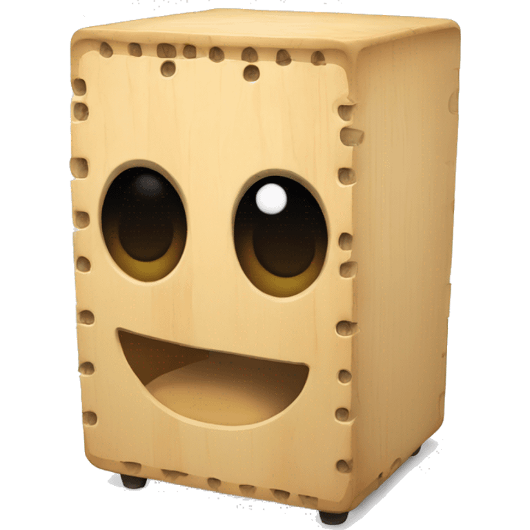 cajon abierto emoji