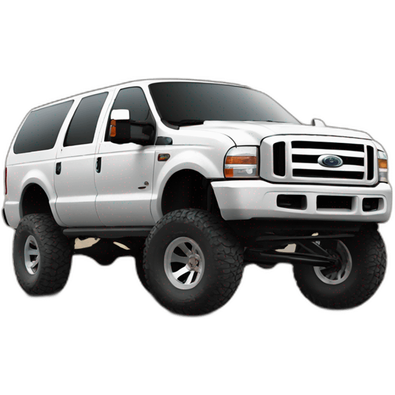 ford-excursion-white-off-road emoji