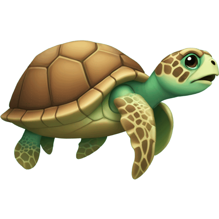 cute sea turtle emoji